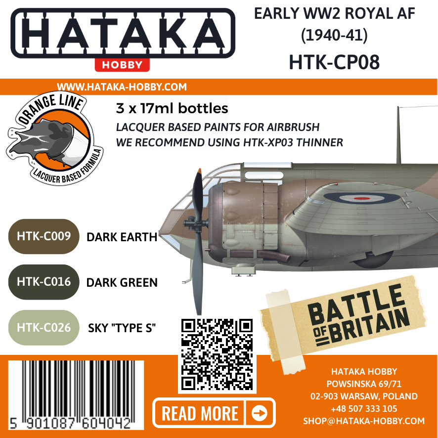 Hataka Hobby HTK-CP08 Royal AF début de la Seconde Guerre mondiale (1940-41) – image 2