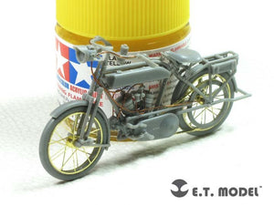 ET Modèle E35-255 Moto Peugeot 1917 750 cc 2 cylindres de la Première Guerre mondiale (Pour MENG HS-005) (1/35) – Bild 2