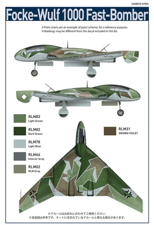 Modelcollect UA48010 Focke-Wulf 1000 Fast Bomber Fist of War 1/48  – image 4