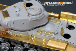 Voyager Model PE35577 WWII Soviet KV-85/KV-122 Heavy Tank basic (2 in 1) For TRUMPETER 01570/01569 1/35 – zdjęcie 2