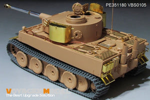 Maquette Voyager PE351180 Char Tiger I allemand de la Seconde Guerre mondiale, production initiale (pour RFM 5075) 1/35 – image 13