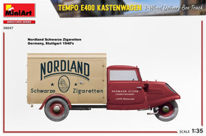 MiniArt 38047 TEMPO E400 KASTENWAGEN CAMION DE LIVRAISON À 3 ROUES SUR VOIE 1/35  – image 11