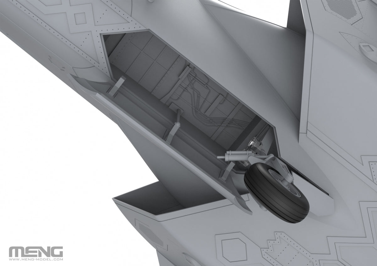 Meng LS-002 Chasseur furtif chinois J-20 1/48 – image 14