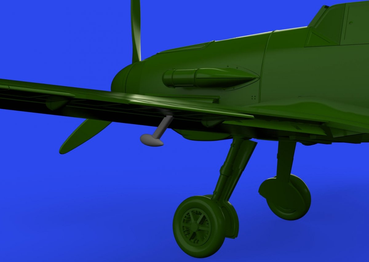 Eduard 672329 Bf 109 masselottes d&amp;#39;équilibrage IMPRESSION EDUARD 1/72 – image 2