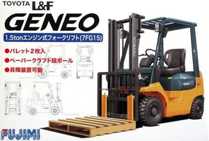Fujimi 011684 Toyota L&amp;amp;F Geneo Chariot élévateur 1,5 tonne 1/32
