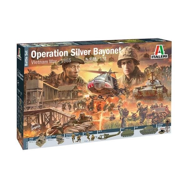Italeri 6184 BATTLESET : GUERRE DU VIETNAM 1965 1/72