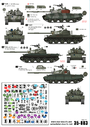 Star Decals 35-883 Soviétiques en Afghanistan, partie 1, échelle 1/35 – image 2