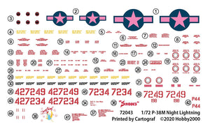 Hobby 2000 72043 P-38M Night Lightning – DRAGON 1/72 – imagen 3