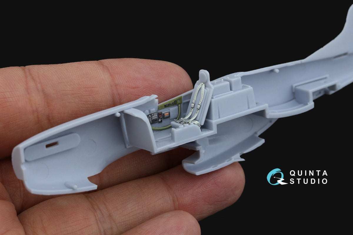 Quinta Studio QD72139 P-51D early 3D-Printed coloured Interior on decal paper (Airfix) 1/72 – zdjęcie 8