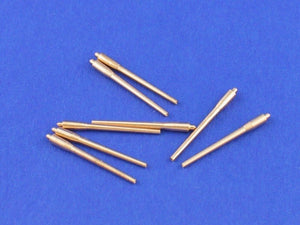 Aber 1/700L-01 Jeu de 8 canons de 380 mm de long pour tourelles sans protection anti-souffle, navires Richelieu, Jean Bart 1/700