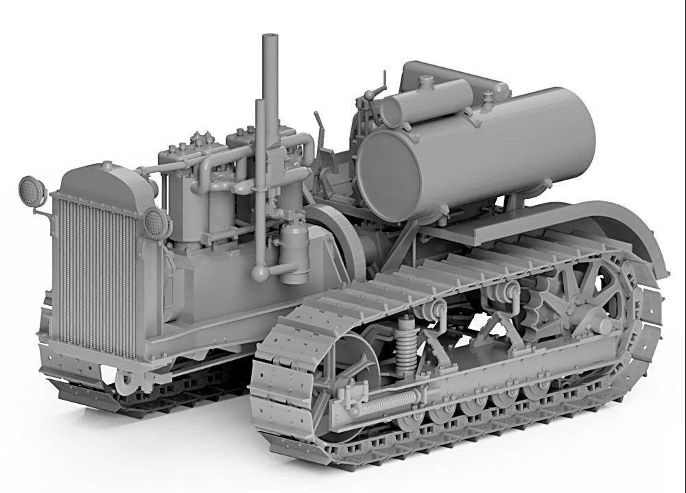 Maquette Thunder 35400 ChTZ S60 Stalinetz russe au 1/35 – image 19