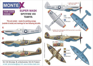 Montex K32358 Spitfire VIII 1/32