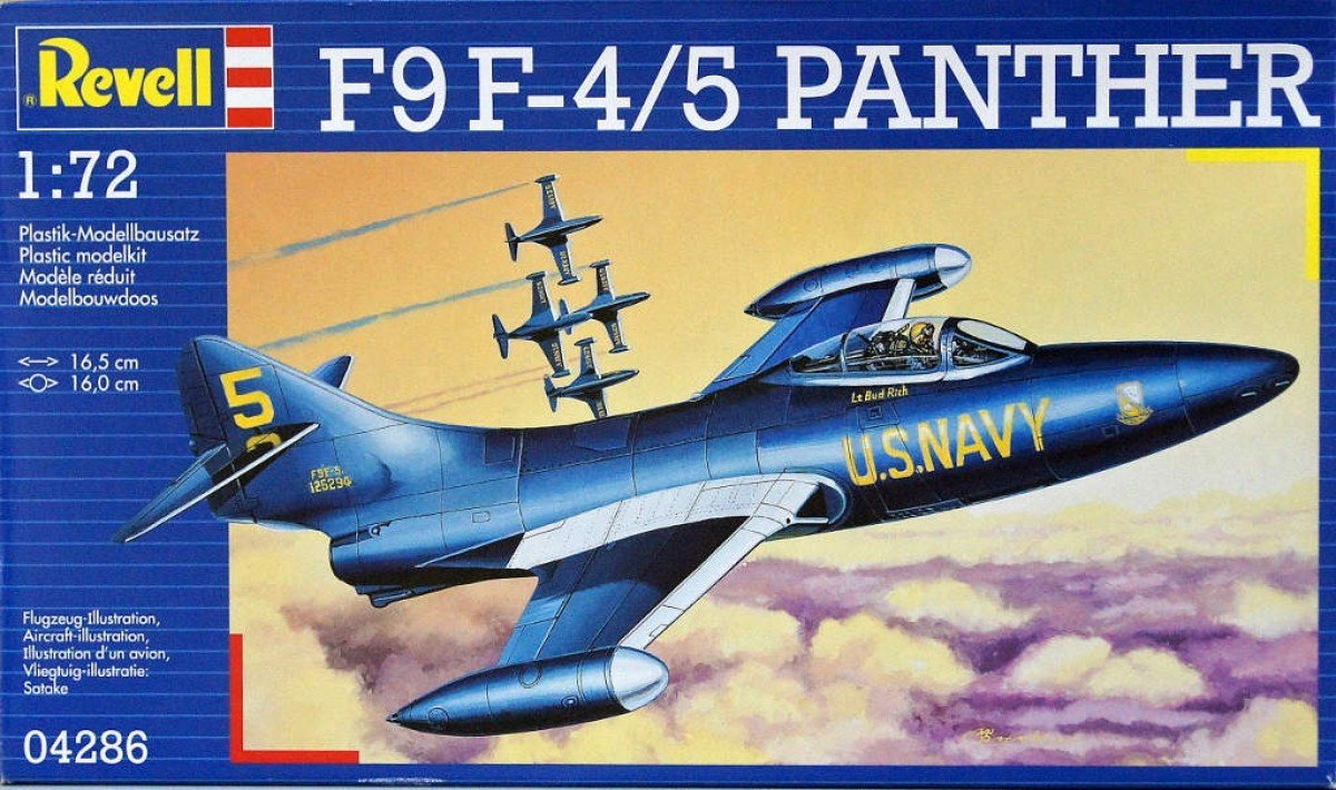 Revell 04286 F9F-4/5 Panther (1/72)