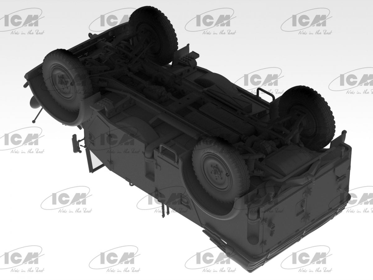 ICM 35502 Kfz.70 avec MG 34, véhicule militaire allemand de la Seconde Guerre mondiale, échelle 1/35 – image 6