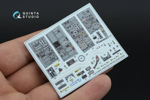 Intérieur imprimé en 3D et coloré sur papier décalcomanie (Italeri) de Quinta Studio QD+32230 Tornado IDS (avec pièces en résine imprimées en 3D) à l&amp;#39;échelle 1/32 – image 7