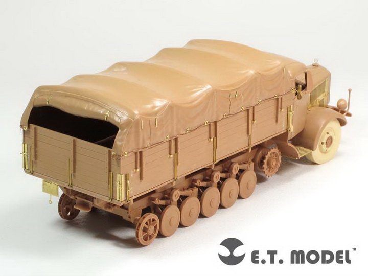 ET Modèle E35-135 WWII German Heavy Halftrack L 4500 R MAULTIER (Pour ZVEZDA 3603) (1/35) – Bild 6