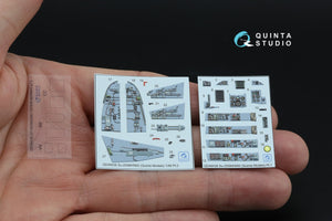 Intérieur coloré imprimé en 3D sur papier décalcomanie pour Su-25SM/SM3 (Zvezda/Quinta Models/Arma Models) Quinta Studio QD+48438, échelle 1/48 – immagine 3