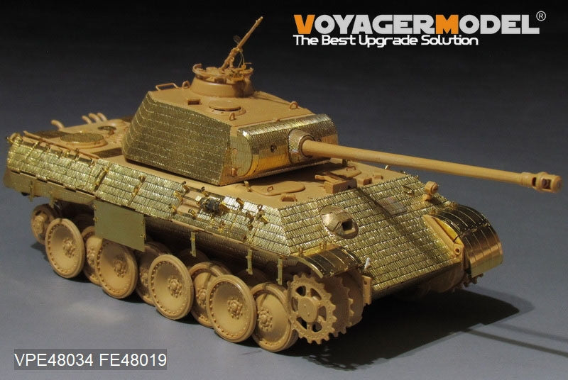 Maquette Voyager VPE48034 Char Panther A allemand de la Seconde Guerre mondiale (modèle de base) pour SUYATA NO-001, échelle 1/48 – image 3