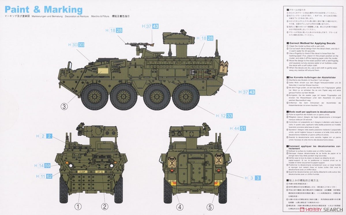 Dragon 7685 M1134 Stryker ATGM 1/72 – zdjęcie 3