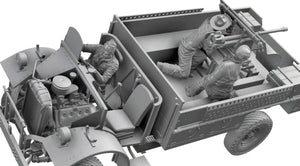 Camion Thunder Model 35312 LRDG CMP F30 avec canon Bofors MKI 37 mm Ordnance - Édition limitée bonus 1/35 – imagen 10