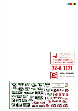 Star Decals 72-A1171 Guerre en Ukraine n° 23 T-72B3 russe à Marioupol 2022. T-72B3 rév. 2012 et rév. 2016. Échelle 1/72 – Bild 3