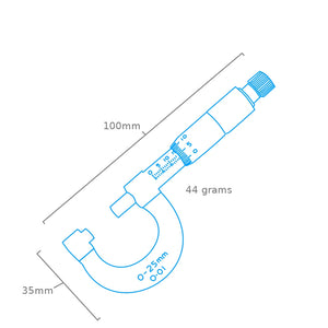 Micromètre Modelcraft PGA5024 (0 - 25 mm) – immagine 2