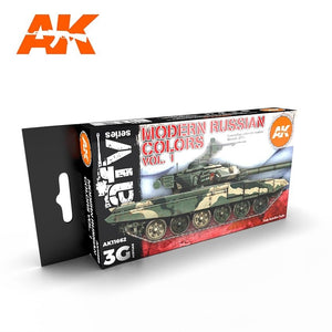 AK Interactive AK11662 3G COULEURS RUSSES MODERNES VOL. 1 6 x 17 ml