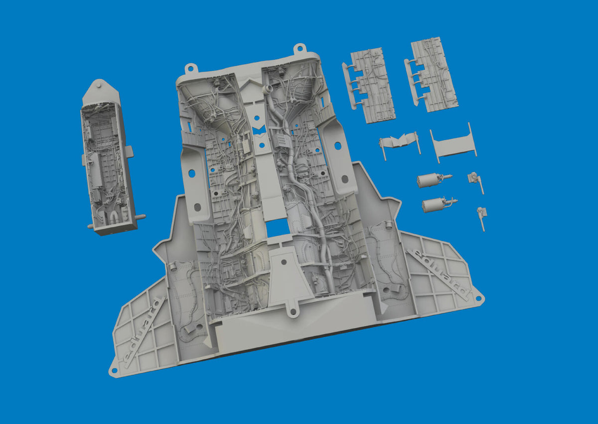 Eduard 6481106 Lockheed Martin F-35 A Weapon &amp;amp; Undercarriage Bays for TAMIYA 1/48 – zdjęcie 4