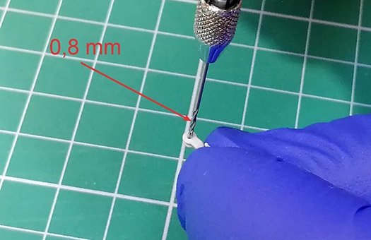 Câble de remorquage Eureka XXL ER-3565 pour char polonais 7TP (IBG Models) 1/35 – Bild 5