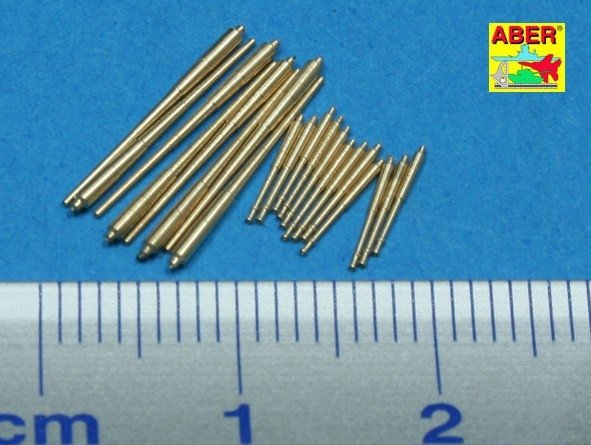 Aber 1/700L-30 Jeu de canons pour navires de croisière de classe Prinz Eugen 203 mm x 8 ; 105 mm x 12 1/700 – Bild 2