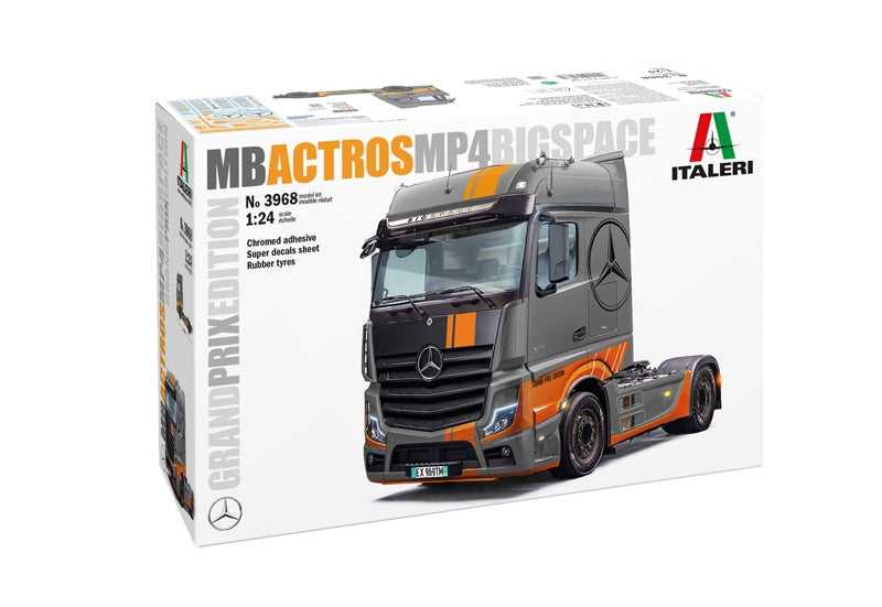 Italeri 3968 MB Actros MP4 Big Space - Édition Grand Prix 1/24 – image 2