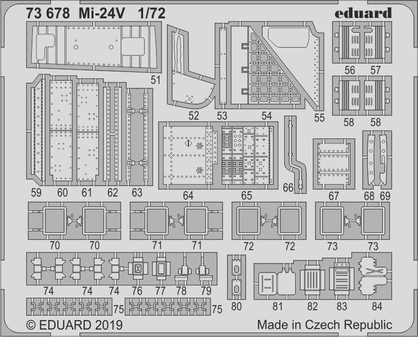 Eduard 73678 Mi-24V ZVEZDA 1/72 – immagine 2