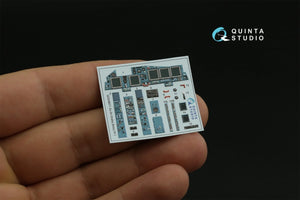 Intérieur imprimé en 3D et coloré sur papier décalcomanie Quinta Studio QD48071 Su-34 (HobbyBoss) 1/48 – image 5