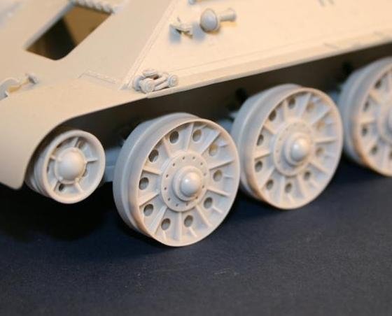 Roues de type « Stalingrad » Panzer Art RE35-108 pour char T-34 (modèle ancien) 1/35 – image 3