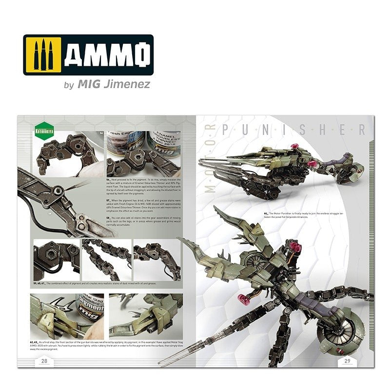 AMMO par Mig Jimenez 6113 Comment monter des maquettes KOTOBUKIYA (en anglais) – image 4