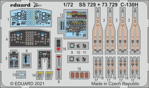 Eduard 73729 Intérieur C-130H pour Zvezda 1/72