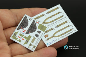 Quinta Studio QD32153 Pt-17/N2S-3 Kaydet 3D-Printed coloured Interior on decal paper (ICM) 1/32 – zdjęcie 5