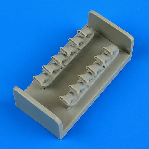 Échappement Quickboost QB48685 P-40M Kitty Hawk Hobby Boss 1/48