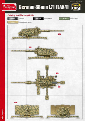 Amusing Hobby 35A024 8,8 cm L/71 Flak41 (1/35) – imagen 2