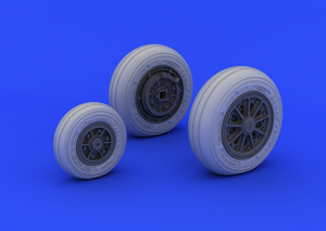 Roues de train d&amp;#39;atterrissage Eduard 632046 F-104 fin 1/32 (ITALERI) – immagine 3