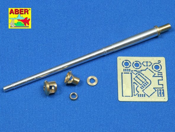 Canon allemand Aber 35L-025 de 75 mm pour Pak 40 - Modèle tardif (1/35)