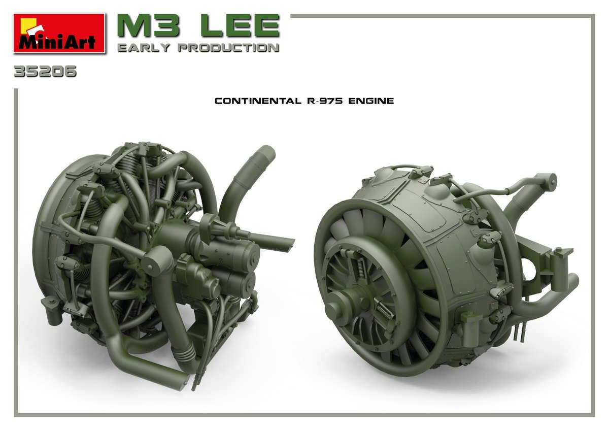 Miniart 35206 M3 Lee première production avec intérieur 1/35 – Bild 15