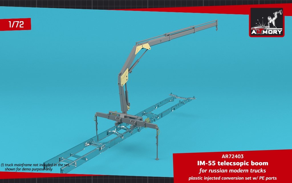 Armurerie Models 72403 IM-55 flèche télescopique, pour camions russes modernes 1/72 – immagine 4