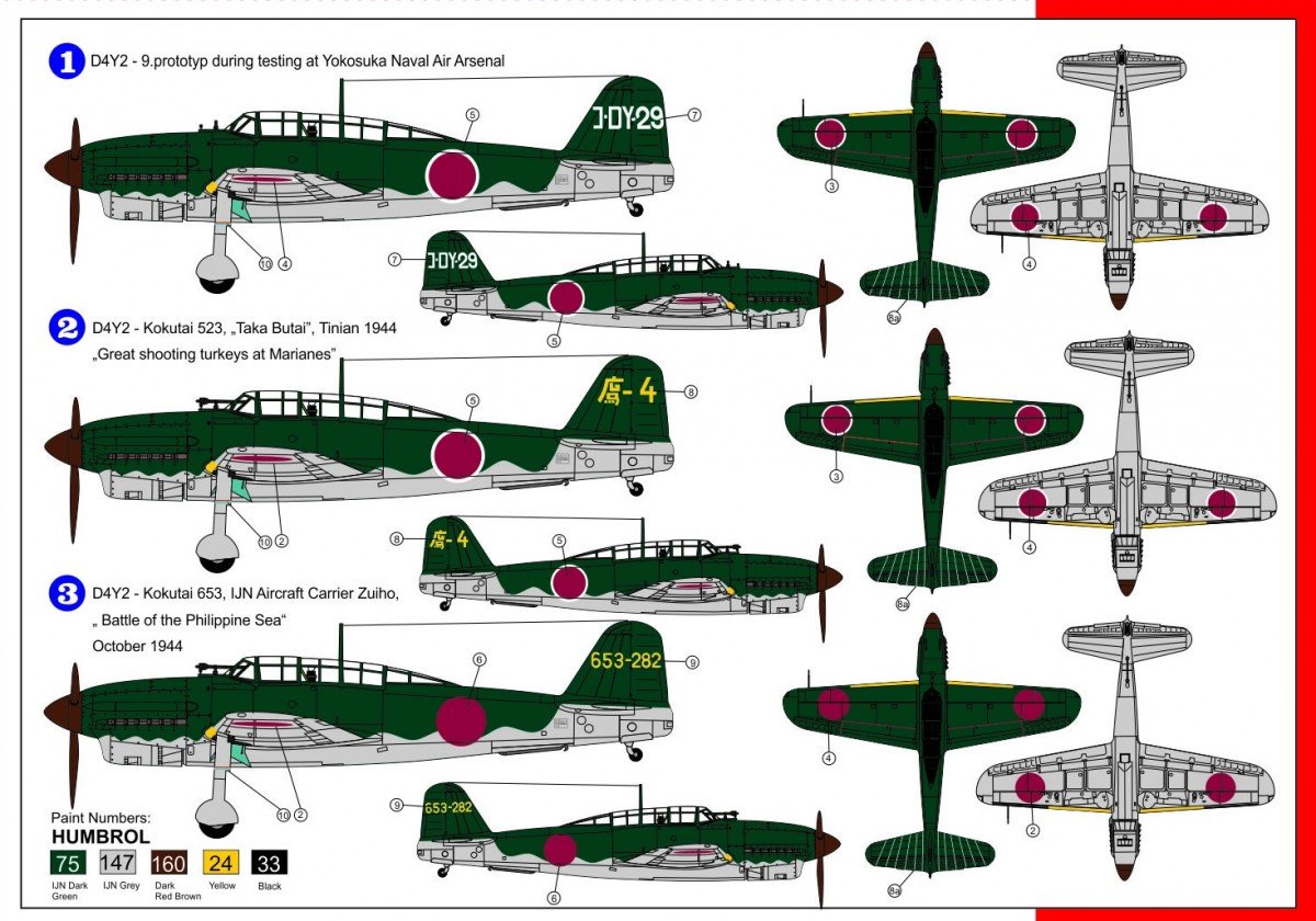 AZ Modèle AZ7395 Kugisho D4Y2 &amp;quot;Judy&amp;quot; Suisei 12 (1/72) – image 2