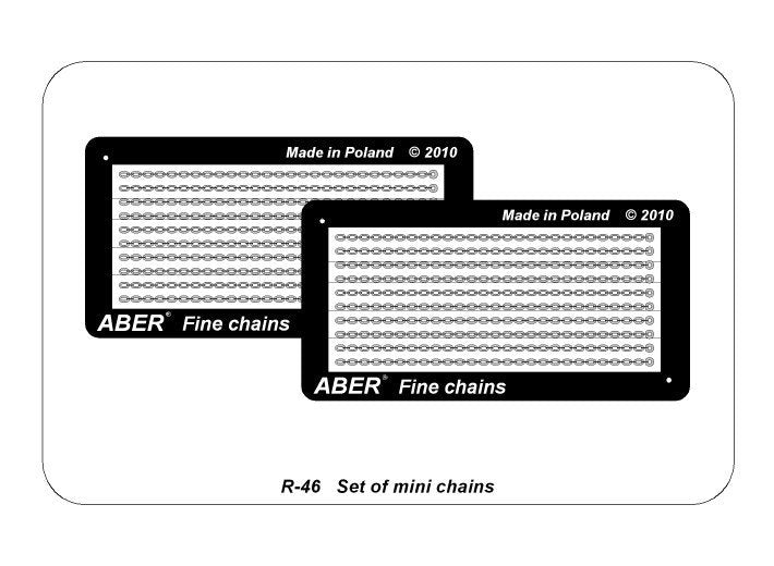 Kit de chaîne miniature Aber R-46 1/35 – immagine 5