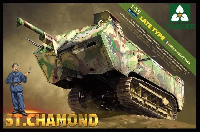 Takom 2012 Char lourd français St.Chamond type tardif (1/35)
