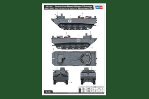Hobby Boss 82461 Prototype allemand Land-Wasser-Schlepper II (1/35) – immagine 3