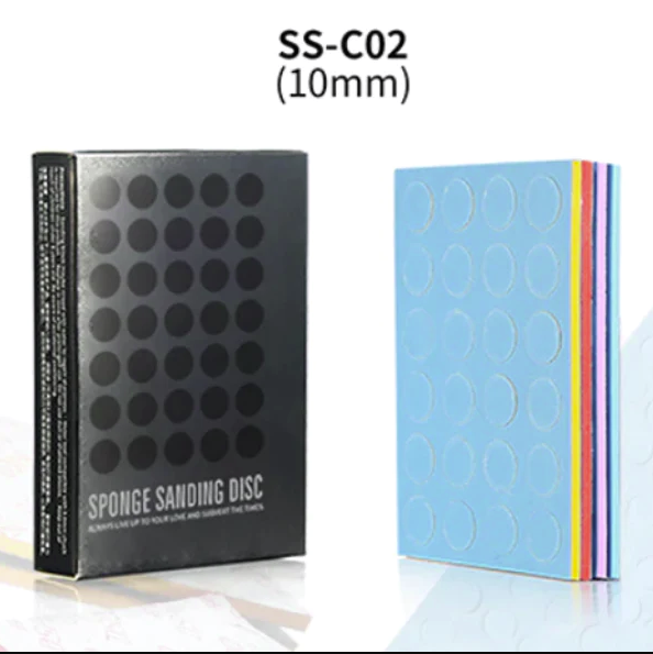 Disque de ponçage éponge auto-adhésif DSPIAE SS-C02-400 10 mm n° 400