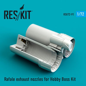 RESKIT RSU72-0091 Buses d&amp;#39;échappement Rafale pour maquette Hobby Boss au 1/72