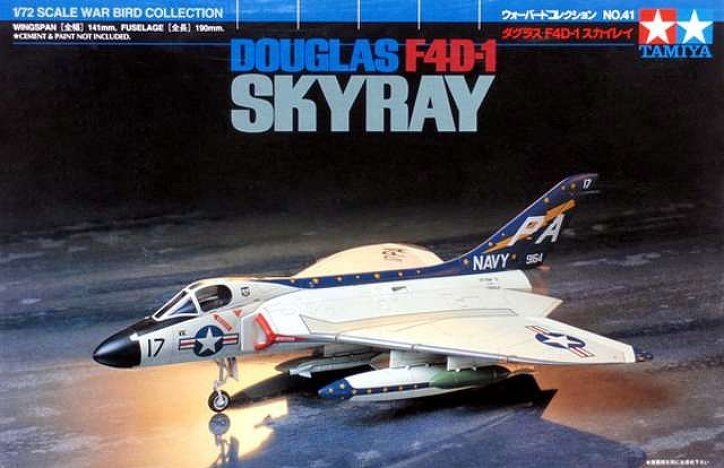 Tamiya 60741 Douglas F4D-1 Skyray 1/72
